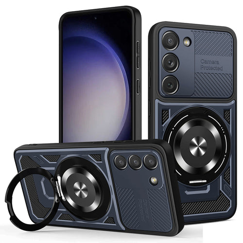 Husa pentru Samsung Galaxy S23, Techsuit RuggedCam, albastru