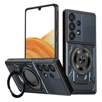 Husa pentru Samsung Galaxy A33 5G, Techsuit RuggedCam, albastru
