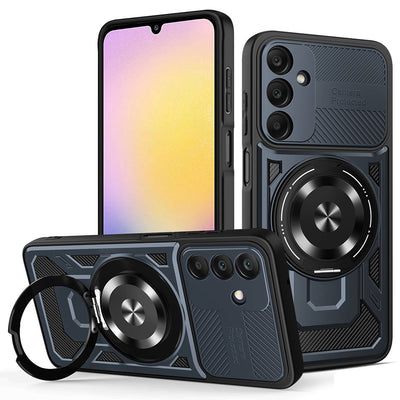 Husa pentru Samsung Galaxy A25 5G, Techsuit RuggedCam, albastru