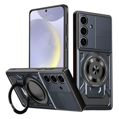 Husa pentru Samsung Galaxy S24, Techsuit RuggedCam, albastru
