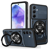 Husa pentru Samsung Galaxy A55 5G, Techsuit RuggedCam, albastru