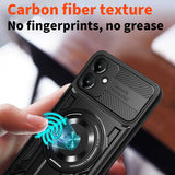 Husa pentru Samsung Galaxy A06 4G, Techsuit RuggedCam, albastru