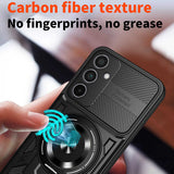 Husa pentru Samsung Galaxy A36 5G, Techsuit RuggedCam, albastru