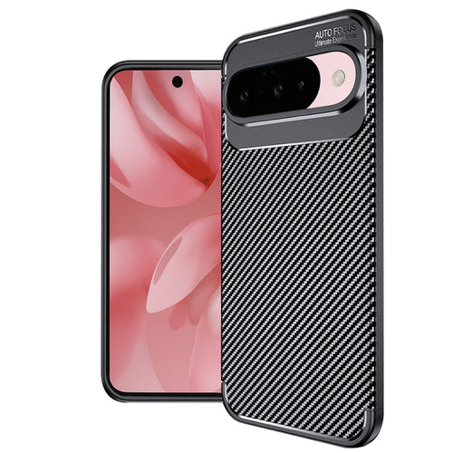 Husa pentru Google Pixel 10, Techsuit CarbonFiber, negru