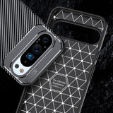 Husa pentru Google Pixel 10, Techsuit CarbonFiber, negru