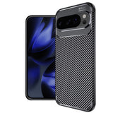 Husa pentru Google Pixel 10 Pro XL, Techsuit CarbonFiber, negru