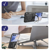 Husa pentru Samsung Galaxy Z Flip7, Techsuit CamGuard Pro, roz auriu