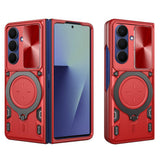 Husa pentru Samsung Galaxy Z Fold7, Techsuit CamGuard Pro, albastru