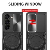 Husa pentru Samsung Galaxy Z Fold7, Techsuit CamGuard Pro, albastru