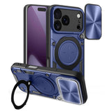 Husa pentru iPhone 17 Pro, Techsuit CamGuard Pro, albastru