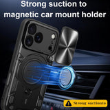 Husa pentru iPhone 17 Pro, Techsuit CamGuard Pro, albastru