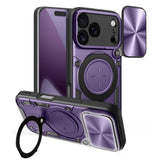 Husa pentru iPhone 17 Pro, Techsuit CamGuard Pro, albastru