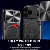 Husa pentru iPhone 17 Pro, Techsuit CamGuard Pro, roz auriu