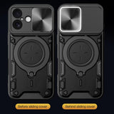 Husa pentru iPhone 17, Techsuit CamGuard Pro, albastru