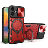 Husa pentru iPhone 17, Techsuit CamGuard Pro, albastru