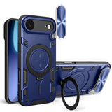 Husa pentru iPhone 17 Air, Techsuit CamGuard Pro, albastru