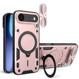 Husa pentru iPhone 17 Air, Techsuit CamGuard Pro, roz auriu