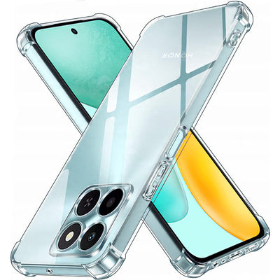 Husa pentru Honor X6c, Techsuit Shockproof Clear Silicone, transparenta