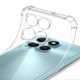 Husa pentru Honor X6c, Techsuit Shockproof Clear Silicone, transparenta