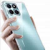 Husa pentru Honor X6c, Techsuit Shockproof Clear Silicone, transparenta