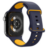 Curea pentru Apple Watch 6 44mm, Spigen Nano Pop (AMP09322), bleumarin