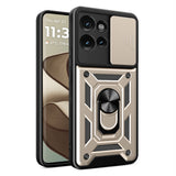 Husa pentru Motorola Edge 50 Fusion, Techsuit CamShield Series, albastru