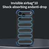 Husa pentru iPhone 17 Pro, Techsuit Magic Shield, bleu