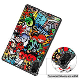Husa tableta pentru Xiaomi Redmi Pad 2, Techsuit FoldPro, Butterfly
