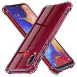 Husa pentru Samsung Galaxy A20e, Techsuit Shockproof Clear Silicone, fumuriu