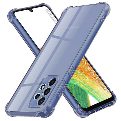 Husa pentru Samsung Galaxy A33 5G, Techsuit Shockproof Clear Silicone, fumuriu