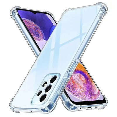 Husa pentru Samsung Galaxy A23, Techsuit Shockproof Clear Silicone, transparenta