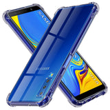 Husa pentru Samsung Galaxy A7 2018, Techsuit Shockproof Clear Silicone, fumuriu
