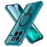 Husa pentru Honor X8c, Techsuit Shockproof Clear Silicone MagSafe, fumuriu