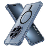 Husa pentru Honor Magic7 Pro, Techsuit Shockproof Clear Silicone MagSafe, fumuriu