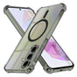 Husa pentru Samsung Galaxy A35 5G, Techsuit Shockproof Clear Silicone MagSafe, fumuriu
