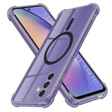 Husa pentru Samsung Galaxy A54, Techsuit Shockproof Clear Silicone MagSafe, fumuriu