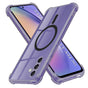 Husa pentru Samsung Galaxy A54, Techsuit Shockproof Clear Silicone MagSafe, fumuriu