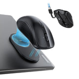 Mouse wireless ESR MagMouse (6H0020101), Prindere magnetica, Integrat Type-C Cable, 800-4800DPI, negru