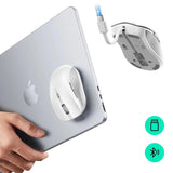 Mouse wireless ESR MagMouse (6H0020301), Prindere magnetica, Integrat Type-C Cable, 800-4800DPI, alb