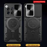 Husa pentru OnePlus 12, Techsuit CamGuard Pro, albastru