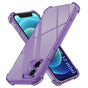 Husa pentru iPhone 12 mini, Techsuit Shockproof Clear Silicone, fumuriu