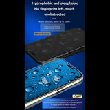 Folie de protectie pentru iPhone 16 Pro, Anank 2.5D 5X Reinforced CG Glass