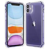 Husa pentru iPhone 11, Techsuit Shockproof Clear Silicone, transparenta