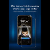 Folie de protectie pentru iPhone 16 Pro, Anank 2.5D 3X Reinforced Anti-blue Light