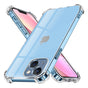 Husa pentru iPhone 13 mini, Techsuit Shockproof Clear Silicone, transparenta