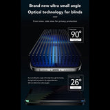 Folie de protectie pentru iPhone 15 Pro, Anank 2.5D 2X Reinforced Privacy protectie cu Installation Box