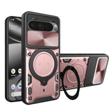 Husa pentru Google Pixel 10 Pro XL, Techsuit CamGuard Pro, roz auriu
