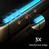 Folie de protectie pentru iPhone 15 Pro Max, Anank 2.5D Reinforced Edge Screen Protector