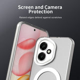 Husa pentru Honor 400, Techsuit CandyCase MagSafe, alb