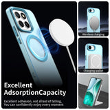 Husa pentru Honor X8c, Techsuit CandyCase MagSafe, alb